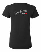 CB Mom Left Chest and Back Women's Tee