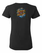 Anchored In NS (Old Design) Left Chest and Back Women's Tee