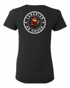 Canadian as Chuck Left Chest And Back Women's Tee - Gildan Canada (sewn Internationally)