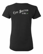 CB Girl Tartan Left Chest and Back Women's Tee