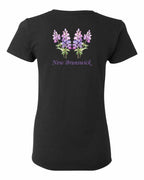 NB Lupins Left Chest and Back Women's Tee
