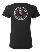 Never 51st Beaver Left Chest and Back Women's Tee - Gildan Canada (sewn Internationally)