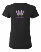 NFLD Lupins Left Chest and Back Women's Tee