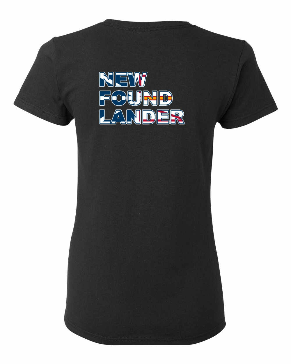 New Found Lander Left Chest and Back Women's Tee