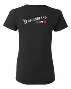 NFLD Mom Left Chest and Back Women's Tee