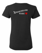 NFLD Nurse Left Chest and Back Women's Tee