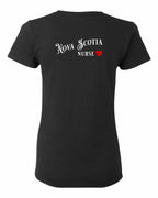 NS Nurse Left Chest and Back Women's Tee