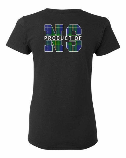 Product of NS Left Chest and Back womens-tee