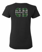 Product of CB Left Chest and Back Women's Tee