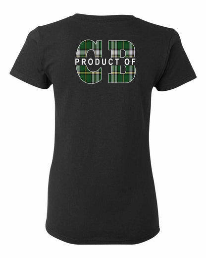Product of CB Left Chest and Back Women's Tee