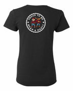 Proud to be Mean and Nasty Leaf Left Chest And Back Women's Tee - Gildan Canada (sewn Internationally)