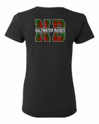 NB Saltwater Raised Left Chest and Back Women's Tee