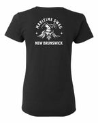 Maritime Swag NB Pirate Left Chest and Back Women's Tee