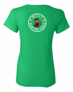 Built Maritime Tough Rosie Left Chest And Back Women's Tee