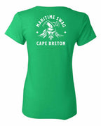 Maritime Swag CB Pirate Left Chest and Back Women's Tee