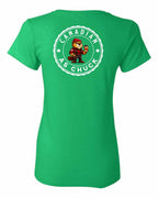 Canadian as Chuck Left Chest And Back Women's Tee - Gildan Canada (sewn Internationally)