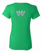 NFLD Lupins Left Chest and Back Women's Tee
