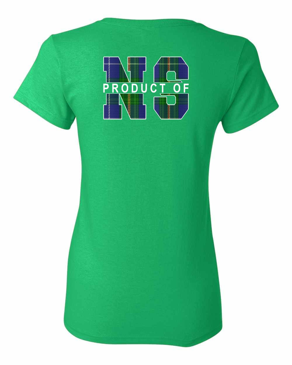 Product of NS Left Chest and Back womens-tee