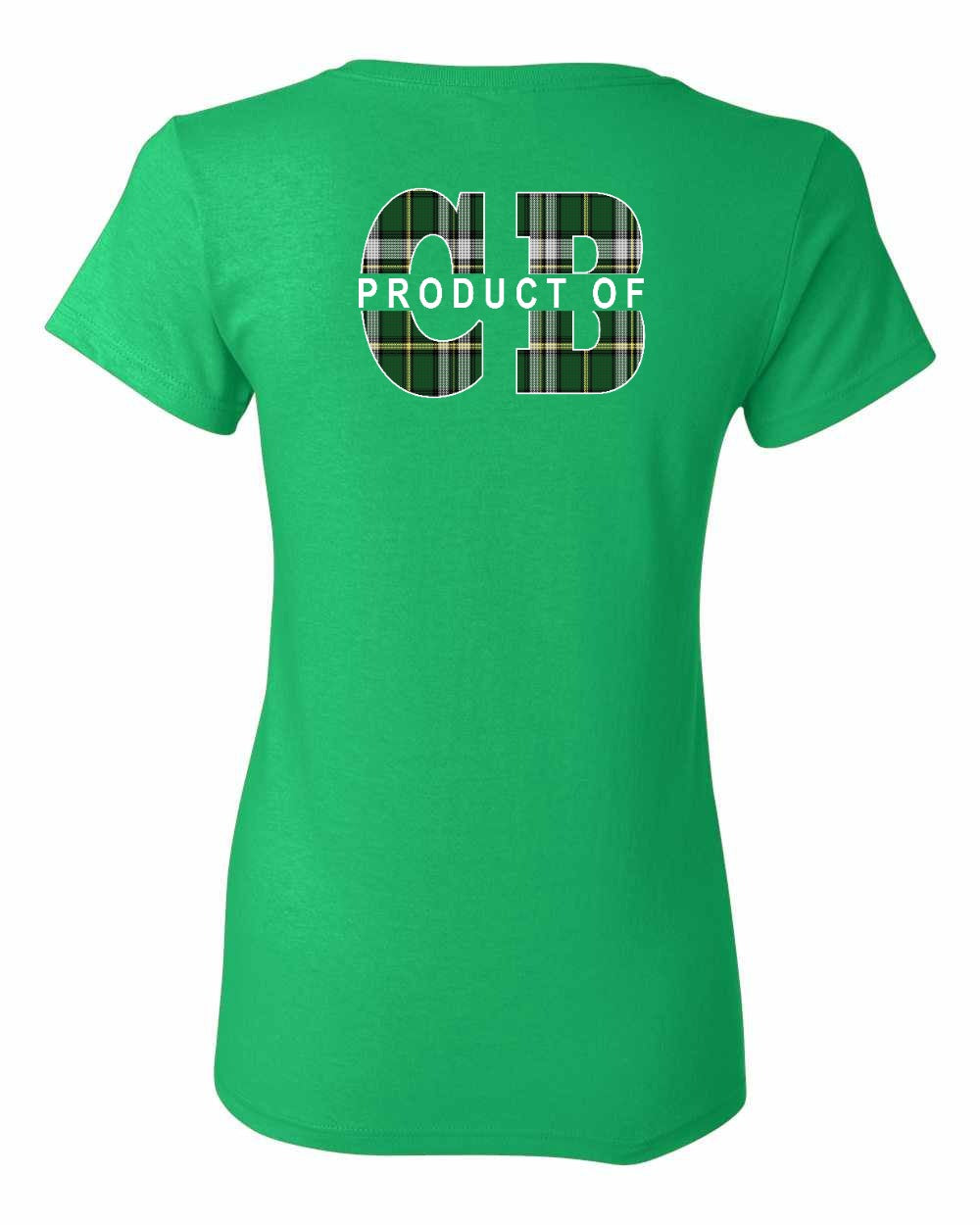 Product of CB Left Chest and Back Women's Tee