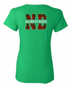 NB Saltwater Raised Left Chest and Back Women's Tee