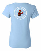 Canadian as Chuck Left Chest And Back Women's Tee - Gildan Canada (sewn Internationally)