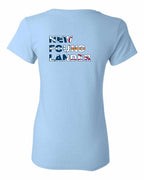 New Found Lander Left Chest and Back Women's Tee