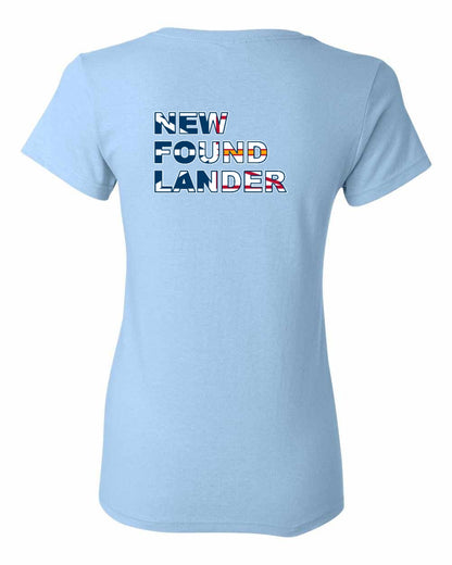 New Found Lander Left Chest and Back Women's Tee