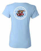 The Eh Team! Left Chest And Back Women's Tee - Gildan Canada (sewn Internationally)