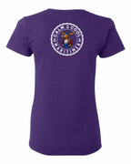 Calm Cool Maritimer Moose Left Chest And Back Women's Tee