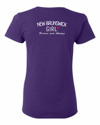 NB Girl Forever and Always Left Chest and Back Women's Tee
