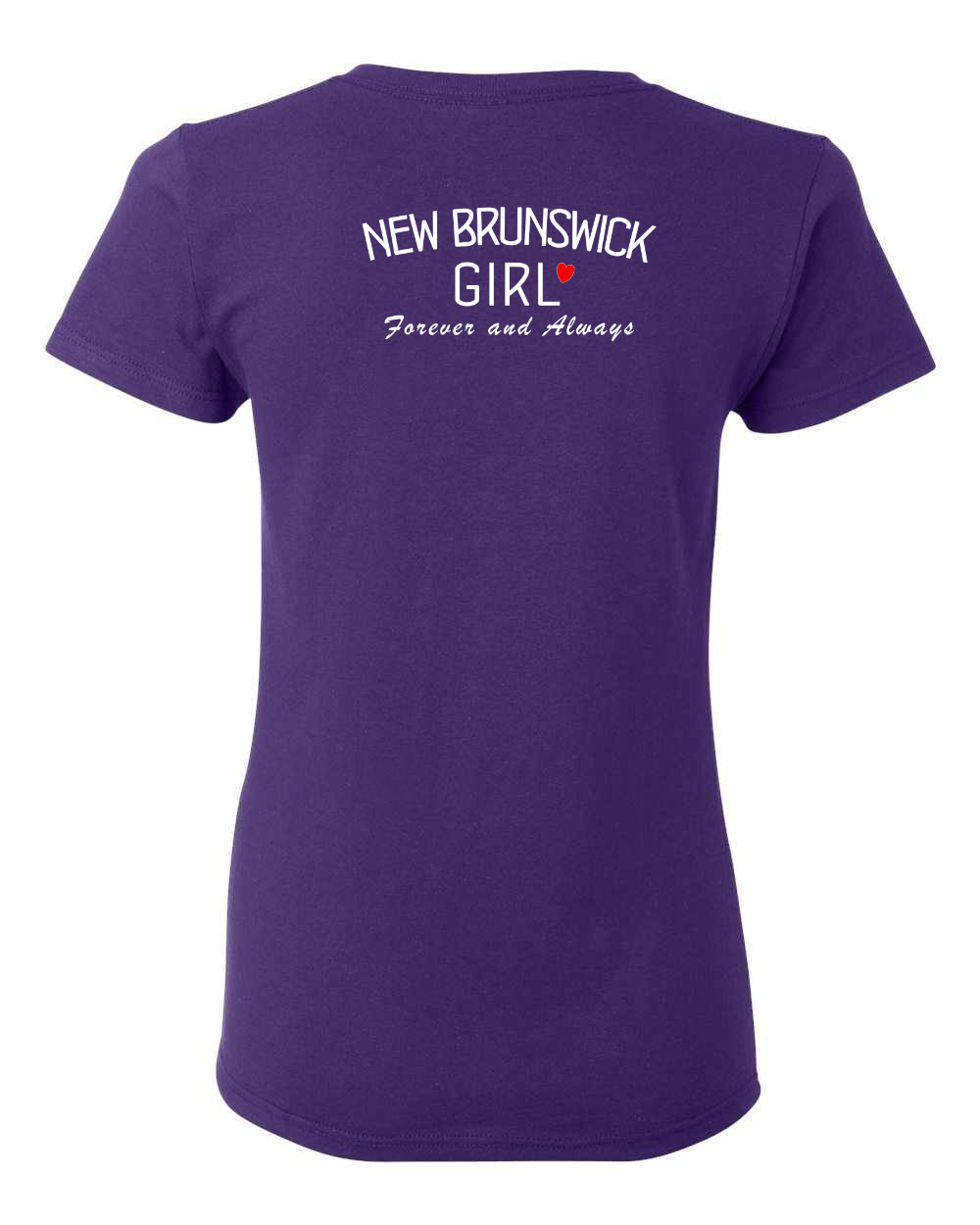 NB Girl Forever and Always Left Chest and Back Women's Tee