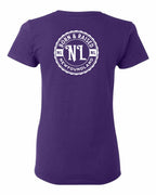 Born & Raised NFLD Left Chest and Back Women's Tee