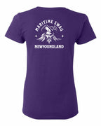 Maritime Swag NFLD Pirate Left Chest and Back Women's Tee