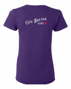 CB Girl Left Chest and Back Women's Tee