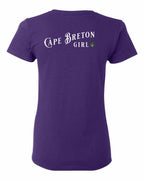 CB Girl Tartan Left Chest and Back Women's Tee