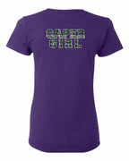 Caper Girl Left Chest and Back Women's Tee