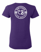 Born & Raised CB Left Chest and Back Women's Tee