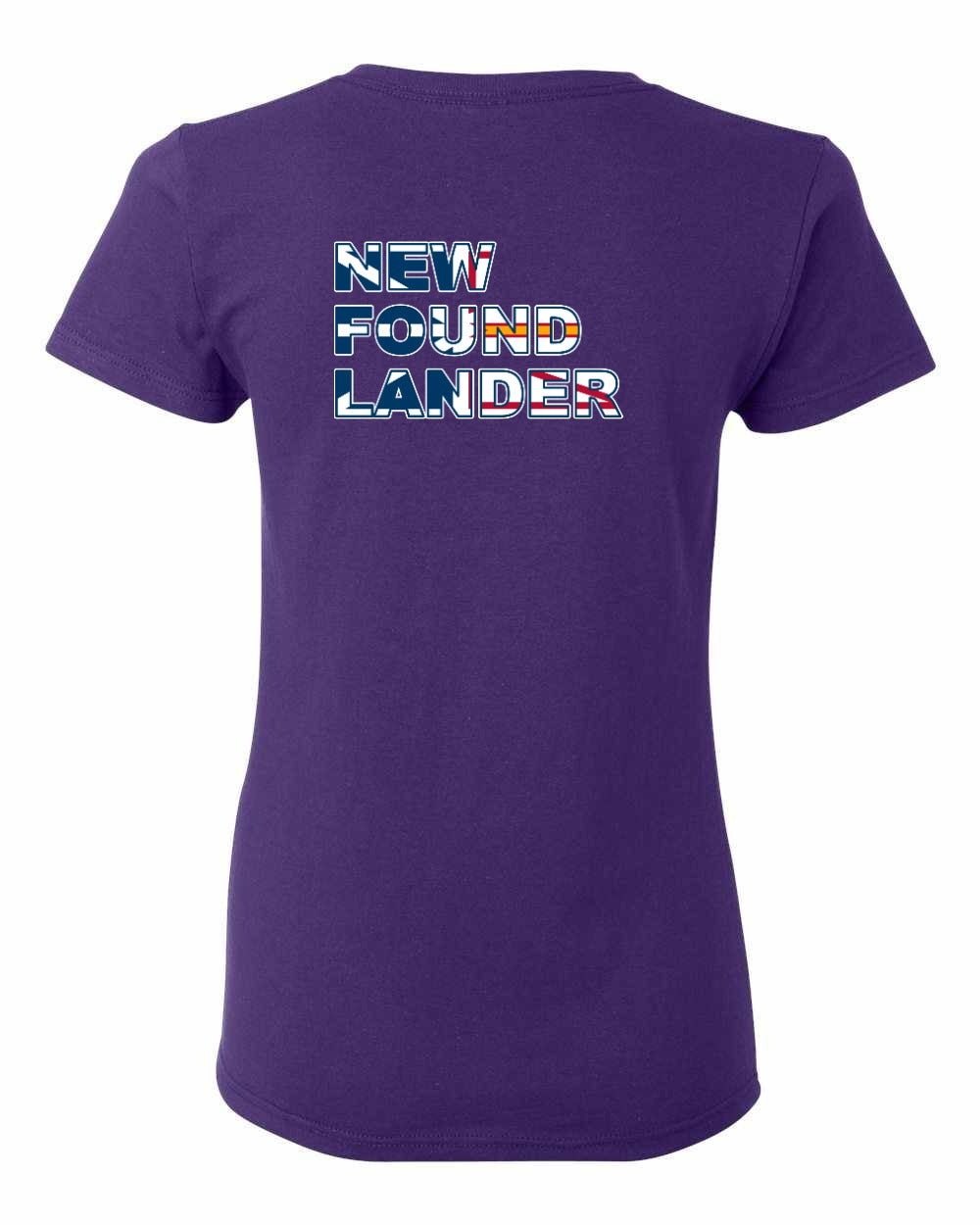 New Found Lander Left Chest and Back Women's Tee