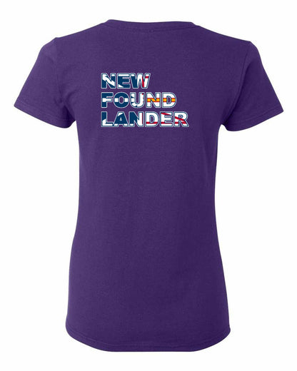 New Found Lander Left Chest and Back Women's Tee