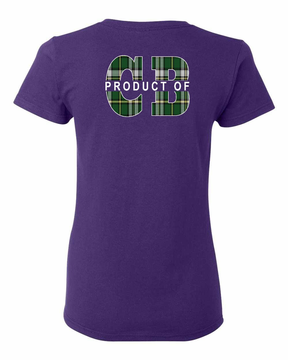 Product of CB Left Chest and Back Women's Tee