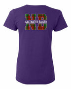 NB Saltwater Raised Left Chest and Back Women's Tee