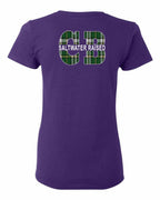 Saltwater Raised CB Left Chest and Back Women's Tee