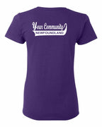 Custom Your Community Swoop (NFLD) Left Chest and Back Women's Tee