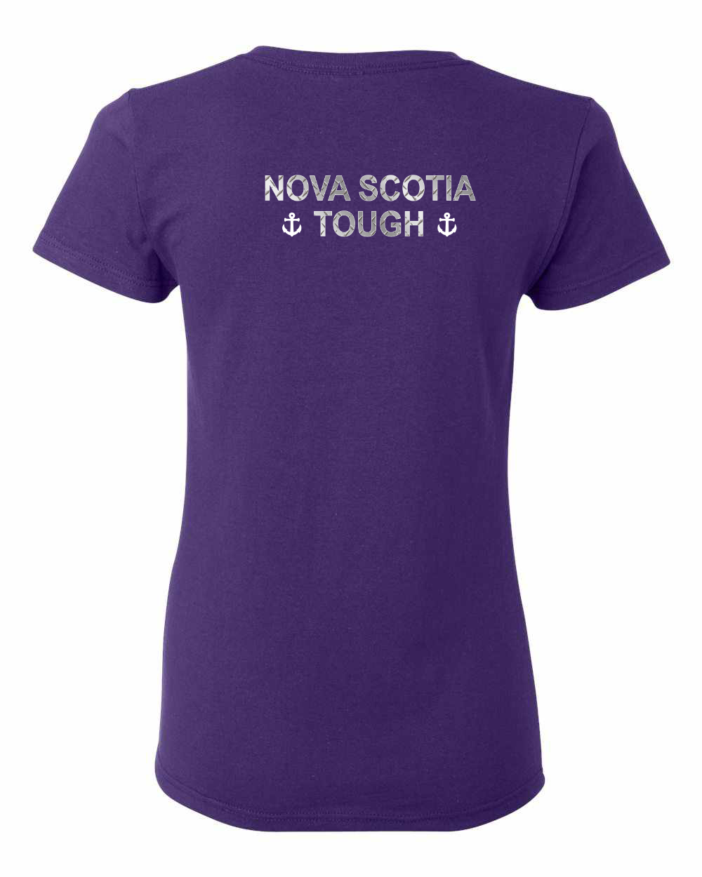 NS Tough Metal Left Chest and Back Women's Tee