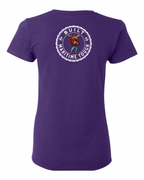 Built Maritime Tough Moose Left Chest And Back Women's Tee
