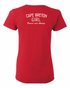 CB Girl Forever and Always Left Chest And Back Women's Tee