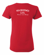 NB Girl Forever and Always Left Chest and Back Women's Tee