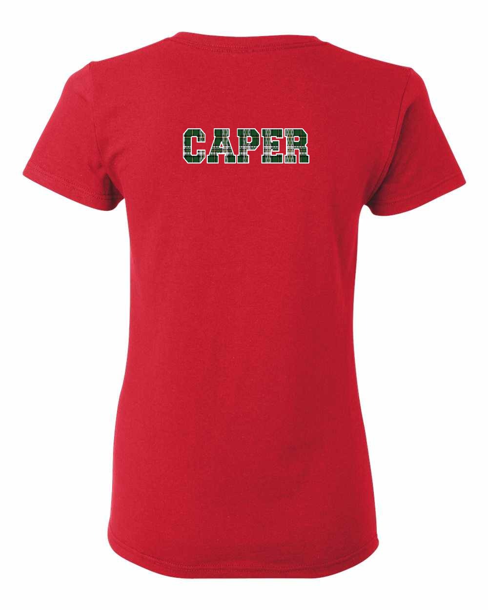 Caper Left Chest and Back Women's Tee