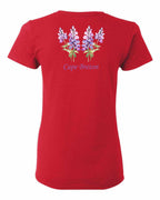 CB Lupin Left Chest and Back Women's Tee