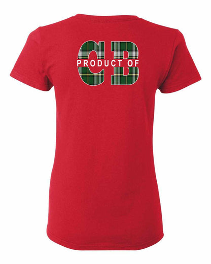 Product of CB Left Chest and Back Women's Tee